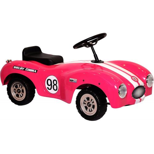  Wonderlanes Beyond Infinity Shelby Cobra Official Licensed Stamped Steel Foot To Floor Ride On