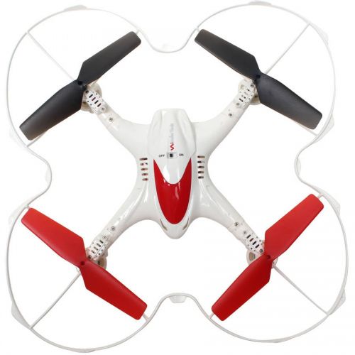  WonderTech Nebula 2.4GHz 6-Axis Gyro Quadcopter Drone with HD FPV Real Time Live Video Feed Camera, White