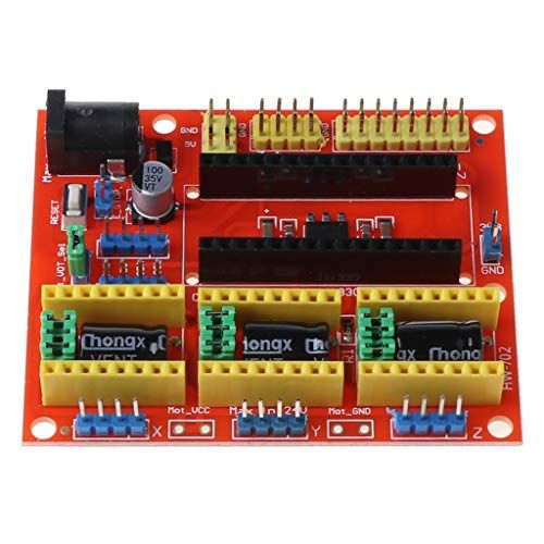  Wondiwe CNC Shield V4+ Nano 3.0 A4988 3 Axis Stepper Driver Board Engraving Machine Set