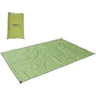 WoneNice 118 x 118 inches Camping Tarp for Tent, Tent Footprint, Sun Tarp, Ground Tarp, Insulated Thermal Silver Coating Survival Tarp for Beach, Car or Camping and Adventure