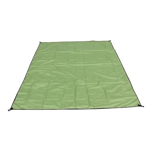  WoneNice 118 x 118 inches Camping Tarp for Tent, Tent Footprint, Sun Tarp, Ground Tarp, Insulated Thermal Silver Coating Survival Tarp for Beach, Car or Camping and Adventure