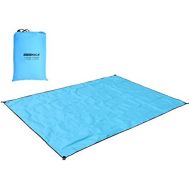 WoneNice Camping Tarp, Waterproof Tent Footprint for Camping, Hiking and Survival,118 x 118 inches