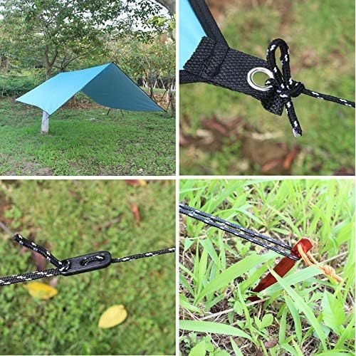  WoneNice 10 x 13 Ft Camping Hammock Tarp, Waterproof Windproof Lightweight Durable Rainfly Shelter. Perfect Tent Tarp for Backpacking, Hiking, and Travel