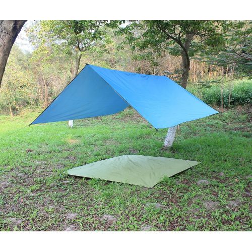  WoneNice 10 x 13 Ft Camping Hammock Tarp, Waterproof Windproof Lightweight Durable Rainfly Shelter. Perfect Tent Tarp for Backpacking, Hiking, and Travel