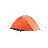 WoneNice Professional Camping Tent, 2-3 Person Family Double Layer Waterproof 3 Season Outdoor Dome Tent with Removable Rain Fly