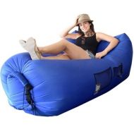 WooHoo 3.0 Giant Outdoor Inflatable Lounger with Carry Bag (Blue)