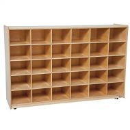 Wood Designs WD16039 (30) Tray Storage without Trays, 36 x 58 x 15 (H x W x D)