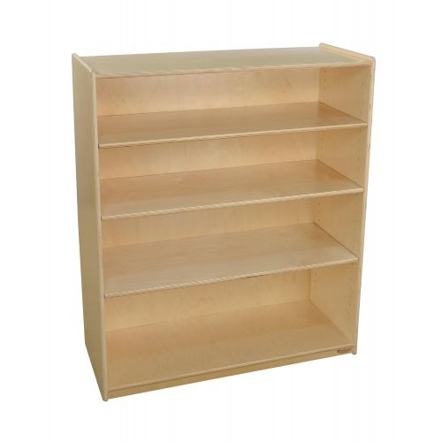  Wood Designs WD12942AJ Bookshelf with Adjustable Shelves, 42-716 H