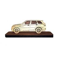 WoodArt Car Wood Figurine for Range Rover Sport II 2013 Plywood Sideview Statuette