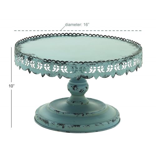  Woodland Imports Fancy & Adorable Metal Cake Stand