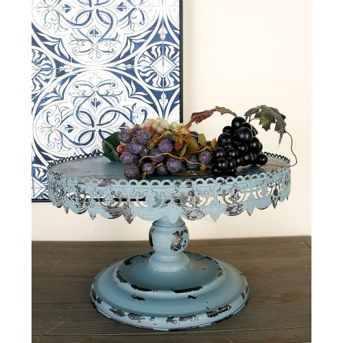  Woodland Imports Fancy & Adorable Metal Cake Stand