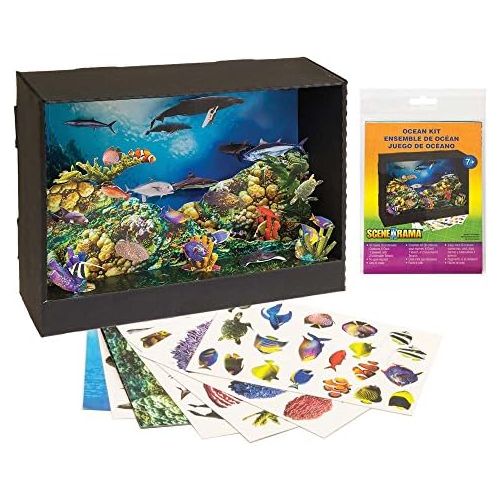  [아마존베스트]Woodland Scenics WOOSP4242 Scene-A-Rama Ocean Kit