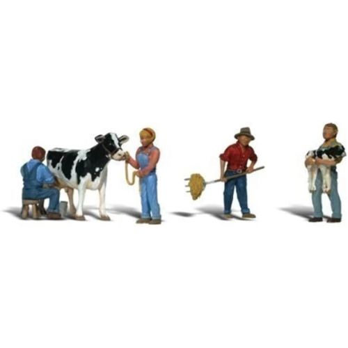  Dairy Farmers HO Scale Woodland Scenics