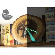 WoodlandDreamerShop Wooden Clock, Photo Clock, Custom Clock, Clocks Gifts, Personalized Wall Clocks, Wooden Wall Clock, Engraved Clock, Unique Wall Clocks