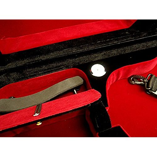  Woodnote Light Weight 4/4 Double/Two Violin Foamed Case + Free Violin Strings Set