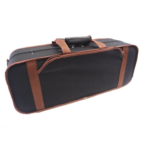  Woodnote Light Weight 4/4 Double/Two Violin Foamed Case + Free Violin Strings Set