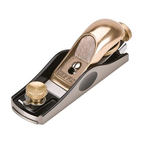  Woodstock D3831 Adjustable Block Plane, 1-3/8-Inch Blade