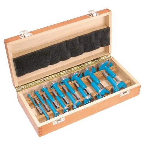  Woodstock D4092 Plus Carbide Filler Forstner Bit Set, 15-Piece