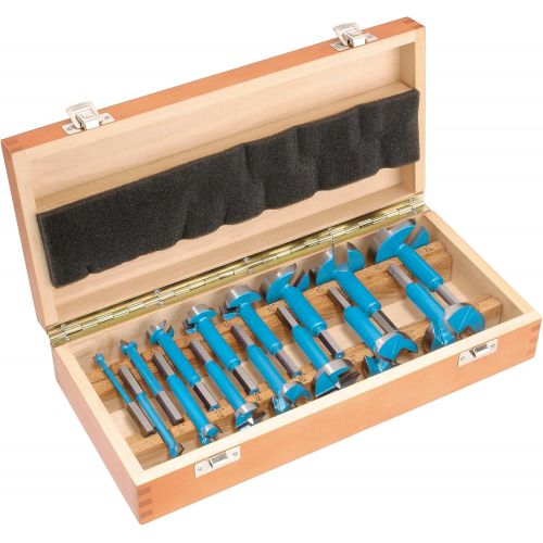  Woodstock D4092 Plus Carbide Filler Forstner Bit Set, 15-Piece