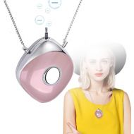 Woolala Wearable Air Necklace Personal Air Necklace Around Neck Ion Generator for Travel Office 29Hours Long Battery Life