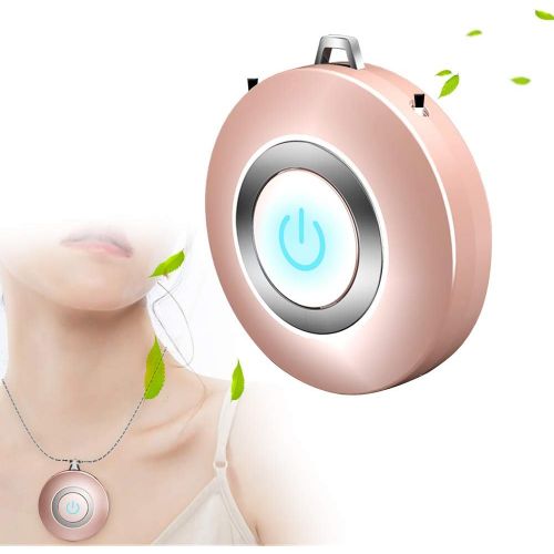  WOOLALA Wearable Air Necklace, Mini Portable Ionic Air Filter USB Rechargeable Personal Air Necklace for Adult and Kids - Ship from USA