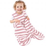 Woolino Organic Cotton Baby Sleep Bag or Sack, Infant Sleeping Bag Wearable Blanket, 0-3 Years