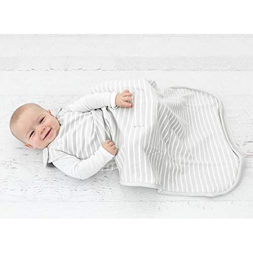  Woolino 4 Season Ultimate Baby Sleep Bag Sack - 2-24 Months Universal Size - Merino Wool - Gray