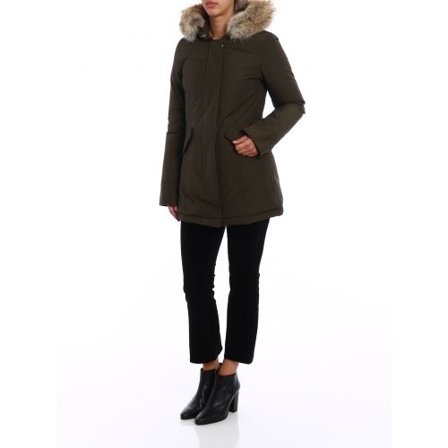  Woolrich Arctic Parka padded green coat