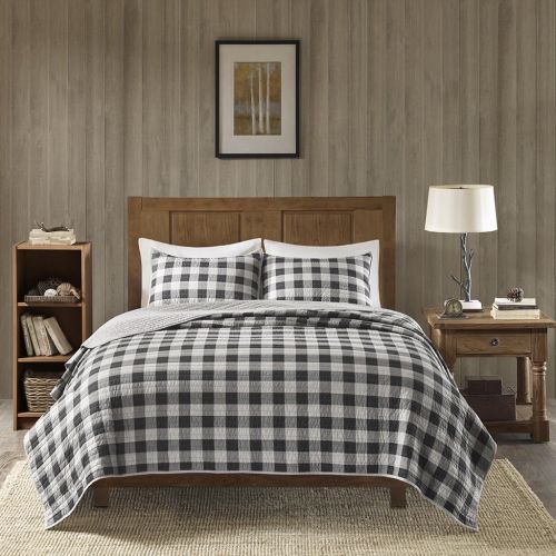  Woolrich Winter Plains Quilt Mini Set Cal King Taupe