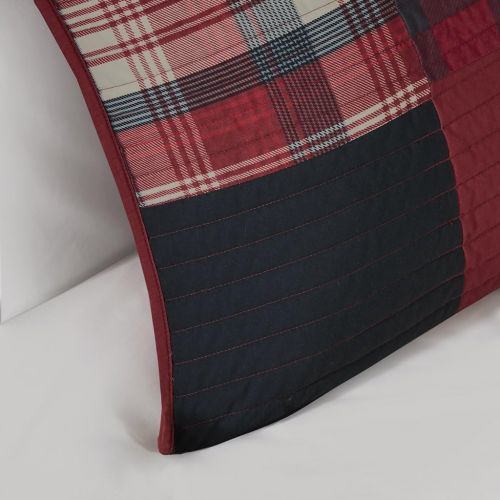  Woolrich Sunset Coverlet Mini Set FullQueen Red