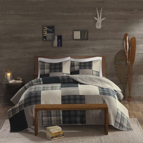  Woolrich Winter Hills Quilt Mini Set FullQueen Tan