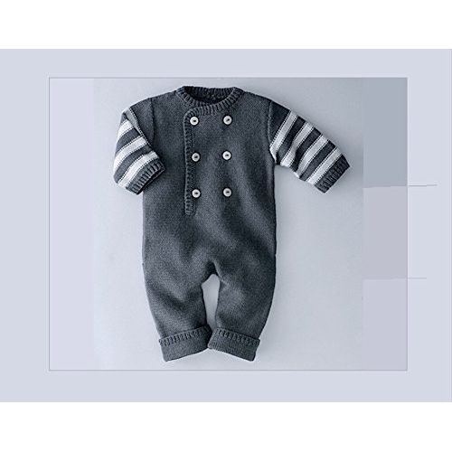  Woolsolution 100% Cashmere Baby RomperOverall with Long Sleeves