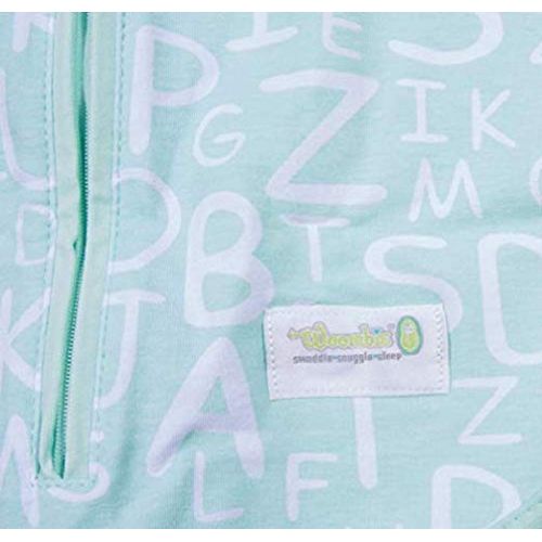  Woombie Original Nursery Swaddling Blanket for Babies Up to 3 Months (Mod Waves, Newborn 5-13 lbs)