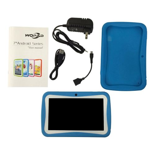  7inch WopadKids-7Q Google Android 5.1 Quad Core Capacitive Touch Screen 8GB Kids Tablet pc- Blue