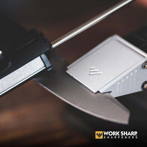  Work Sharp Precision Adjust Elite Knife Sharpener Including Additional Sharpening Stones and Carry Case