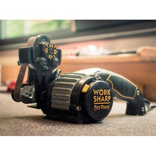  [아마존베스트]Work Sharp 09DX005 Knife and Tool Sharpener, Ken Onion Edition - Professional Electric Knife Sharpener