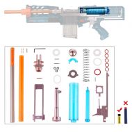 Worker Mod Short Darts Upgrade Kit Metal for Nerf LongShot CS-12 Modify Toy