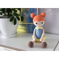 WorkroomJuliaLitvin Crochet toy Amigurumi Knitted toy Baby toys Knitted doll Gift for girls Doll Handmade Doll Beautiful doll