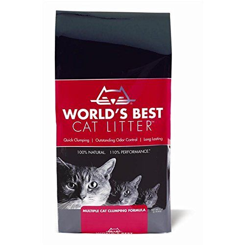  World's Best Cat Litter Worlds Best Cat Litter Extra Strength (Red Bag), 6350 GR