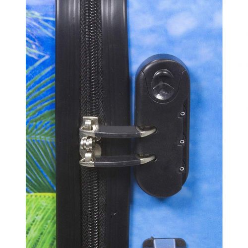  World+Traveler World Traveler Palm Tree Hardside 3-Piece Spinner Luggage Set