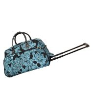 World+Traveler World Traveler 21-Inch Carry-On Rolling Duffel Bag