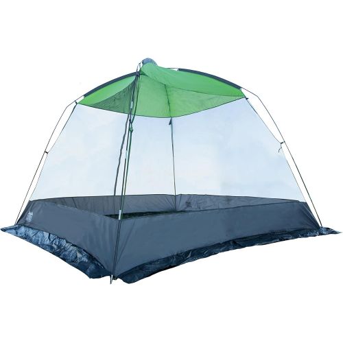  World Famous Sports Screened Canopy Tent, GreenBlack