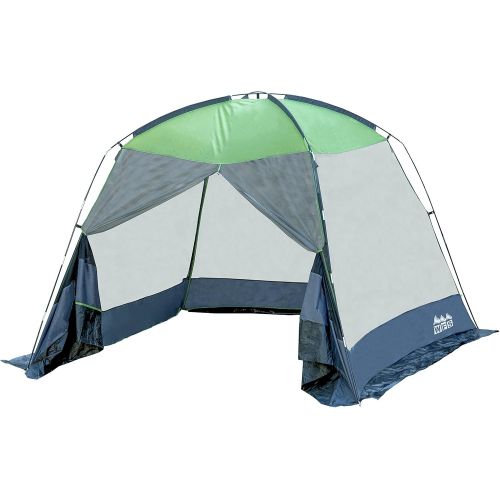  World Famous Sports Screened Canopy Tent, GreenBlack