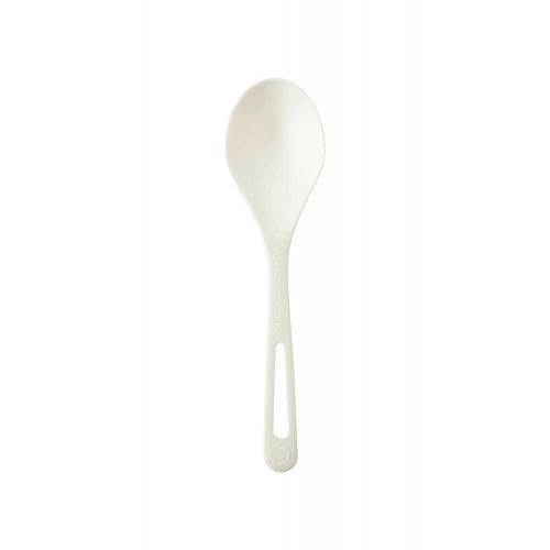  World Centric SO-PS-B Compostable TPLA 6 Soup Spoons (Pack of 1000)