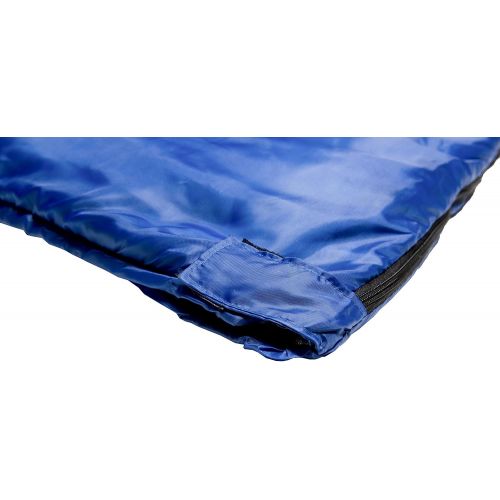  World Famous Sports 40 Degree Sleeping Bag, Blue, 4lb