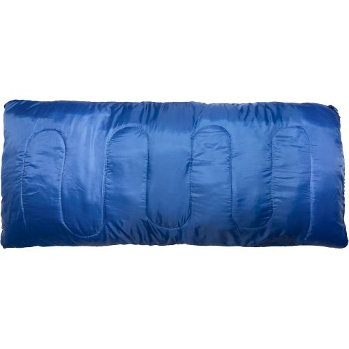  World Famous Sports 40 Degree Sleeping Bag, Blue, 4lb