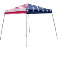 World Famous Sports 10x10 Stars and Stripes Sun Canopy