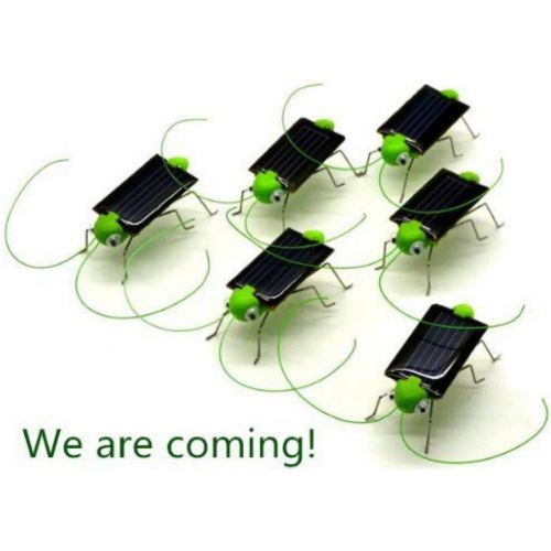  [아마존베스트]World Pride Solar Powered Grasshopper 5 pack