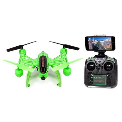  World Tech Toys Mini Orion Glow-in-the-Dark 2.4GHz 4.5CH Live Feed Camera RC Drone