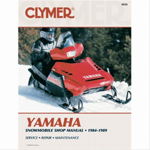  WorldBrandz Clymer Yamaha Snowmobile (1984-1989) consumer electronics Electronics